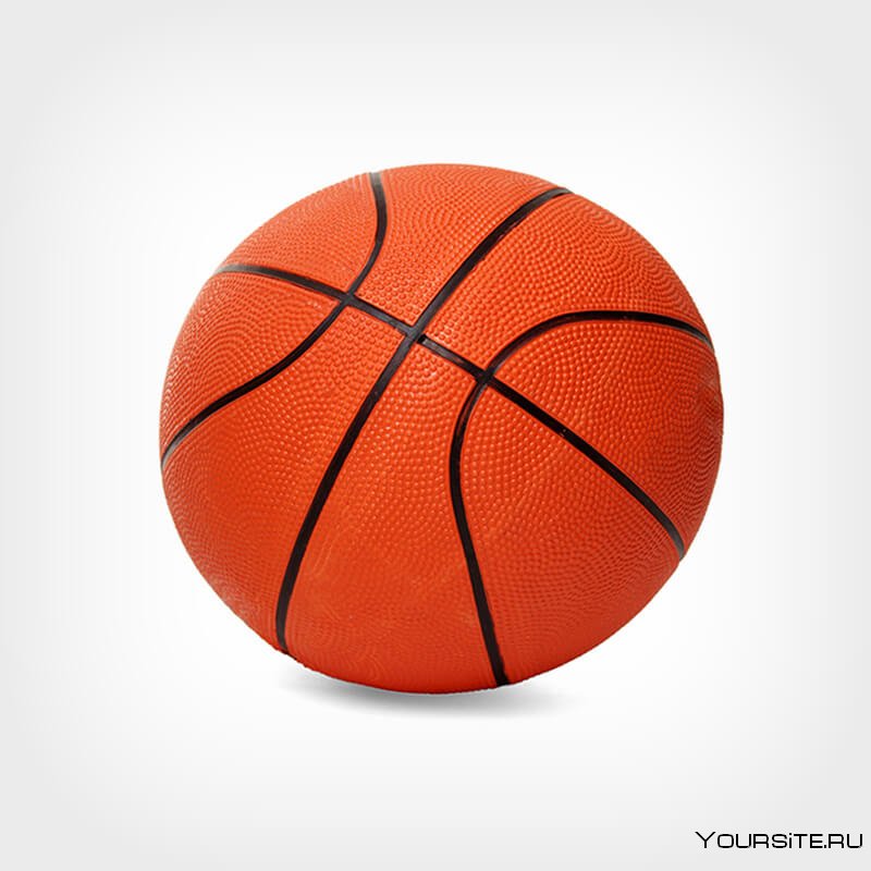 Баскетбольный мяч для фотошопа