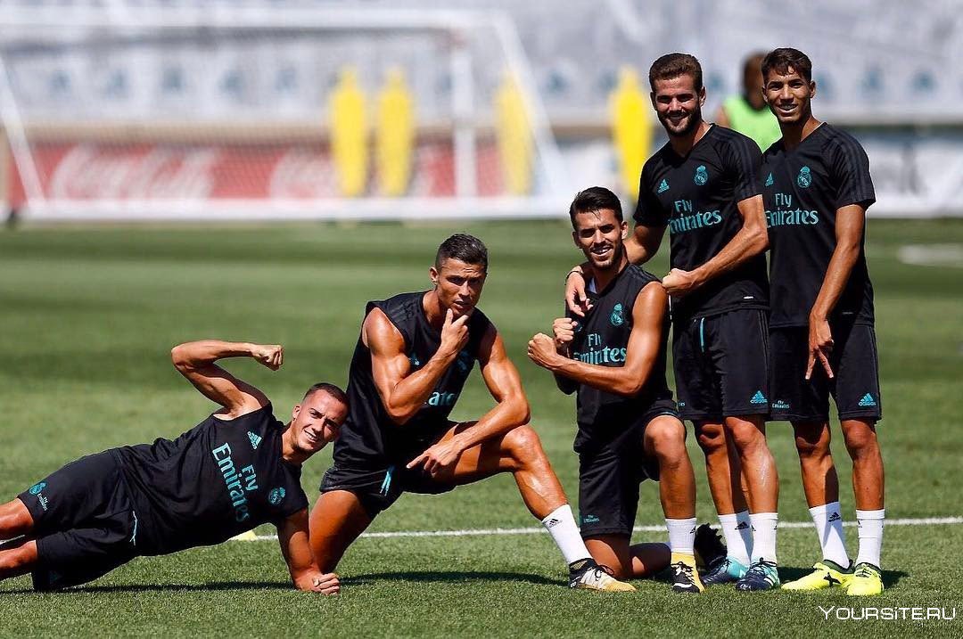 Криштиану Роналду Реал Мадрид тренировка