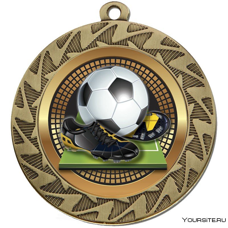Медаль лучший футболист
