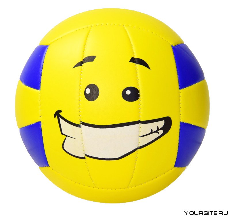 Смайлик волейбольный мяч