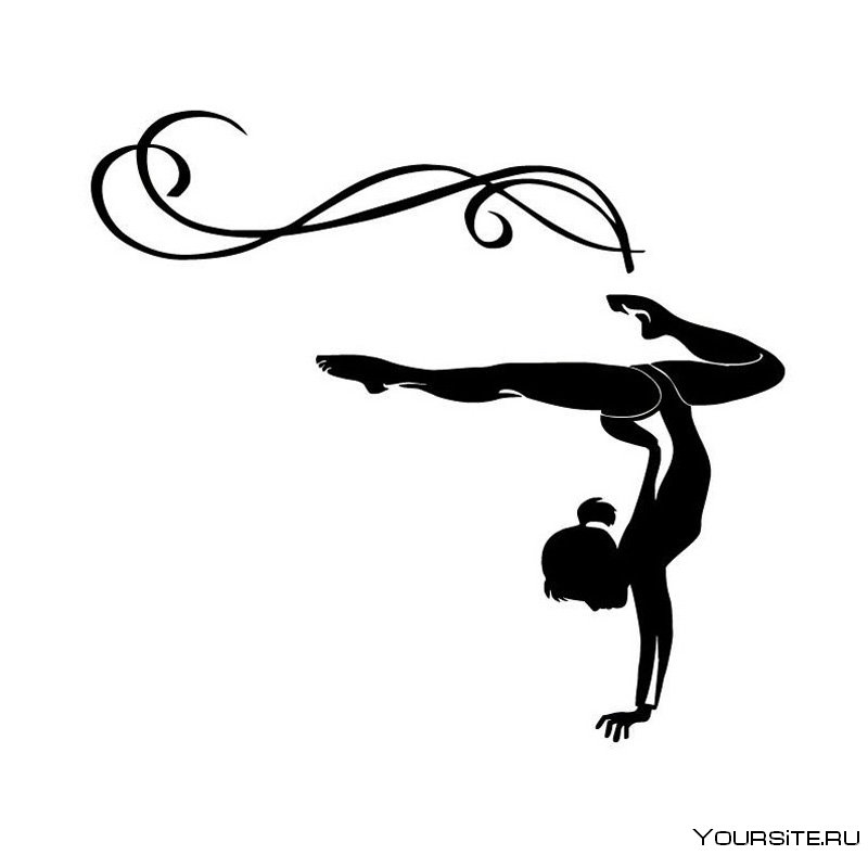 Центр художественной гимнастики логотип
