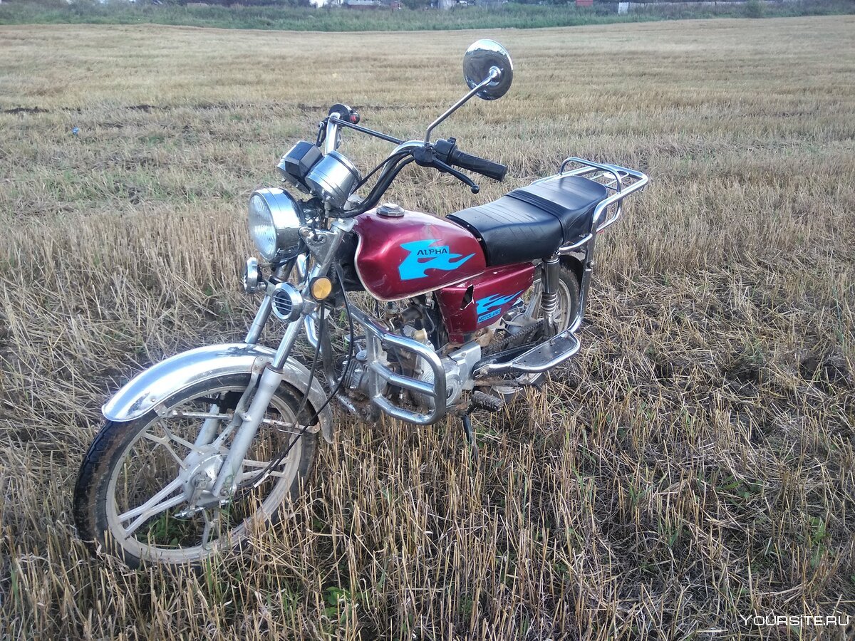 Мотоцикл Альфа 110 2015