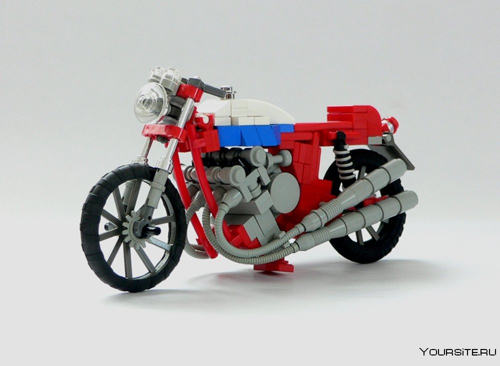 Лего мотоцикл Урал