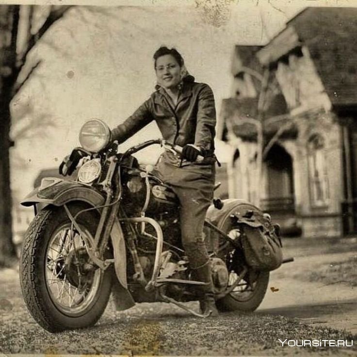 Харлей мотоцикл старый 1962