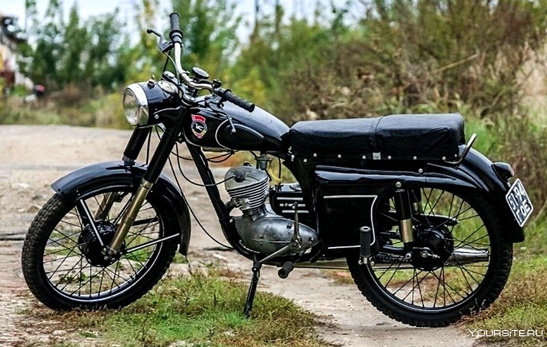 Мотоцикл Урал в американском стиле