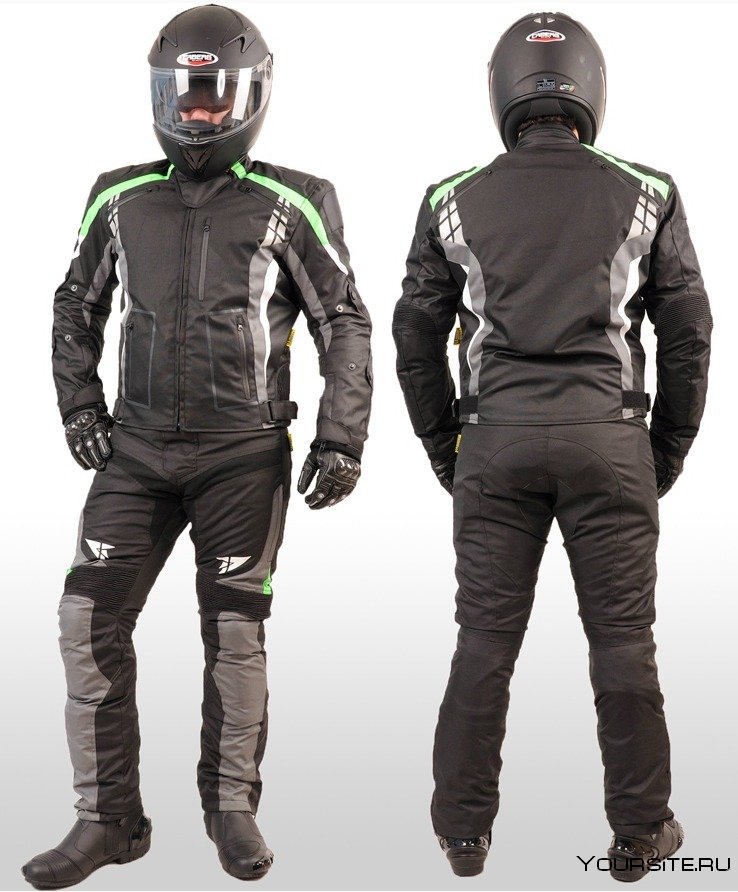 Мотоциклетный костюм мужской текстиль