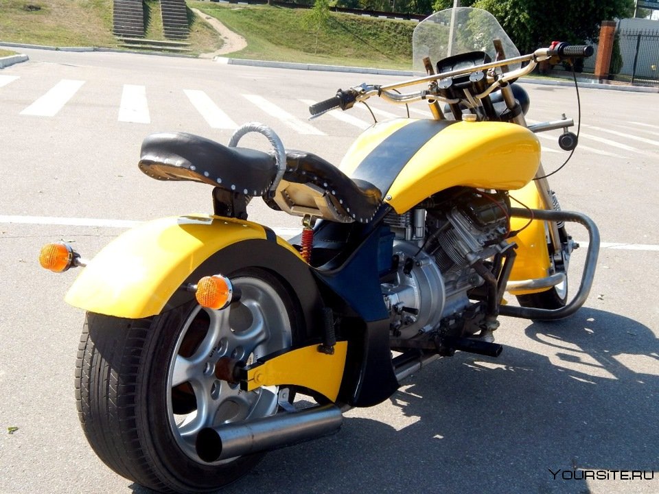 Мотоцикл с двигателем ЗАЗ 968