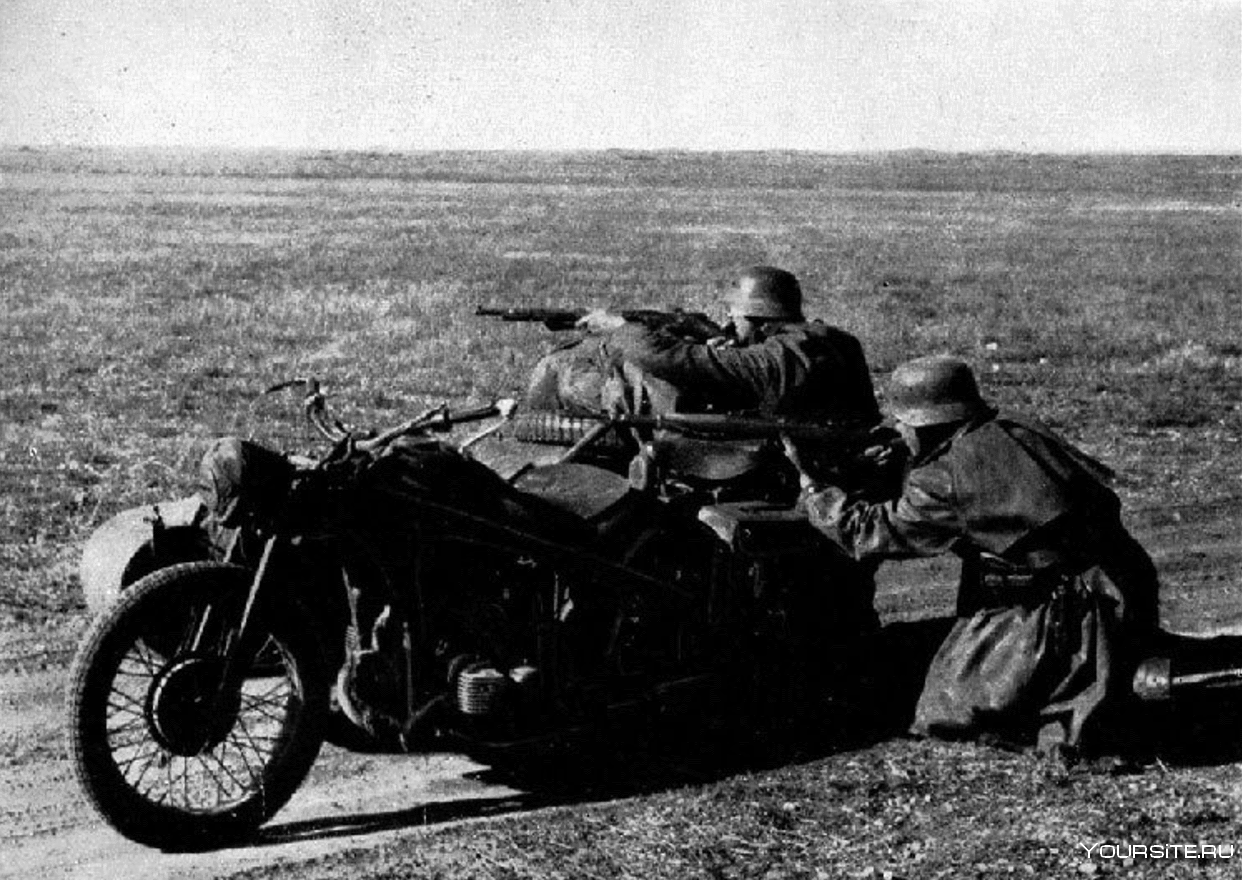 Мотоциклы вермахта второй мировой войны
