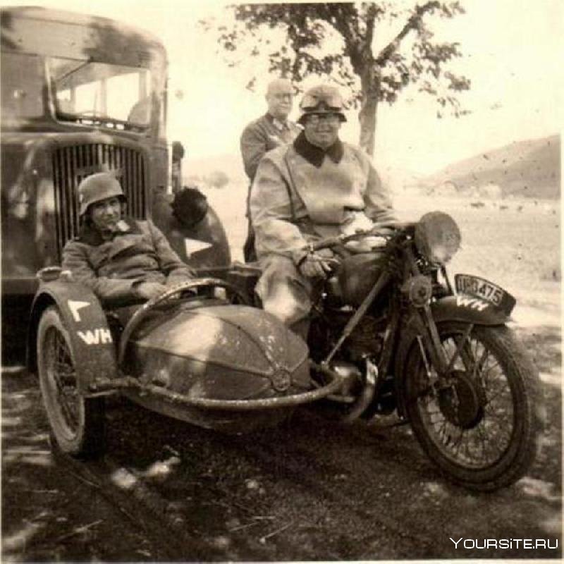 DKW мотоцикл 1939 в Вермахте