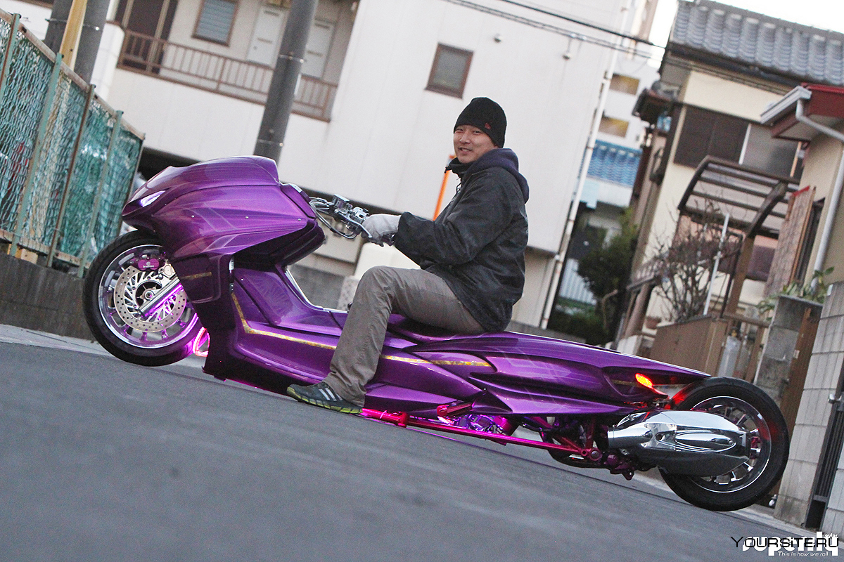 Yamaha босодзоку скутер