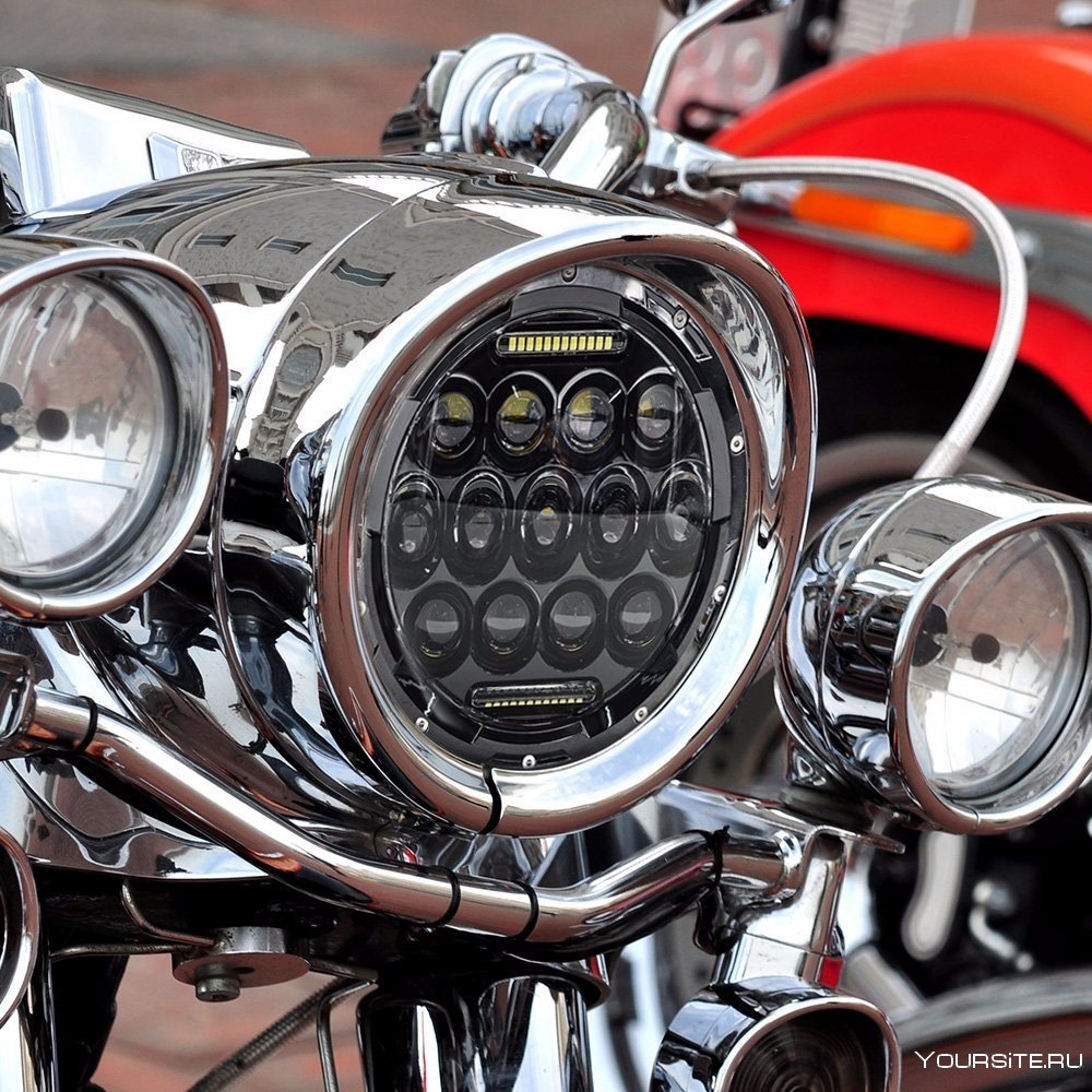 Фара диодная Harley Davidson