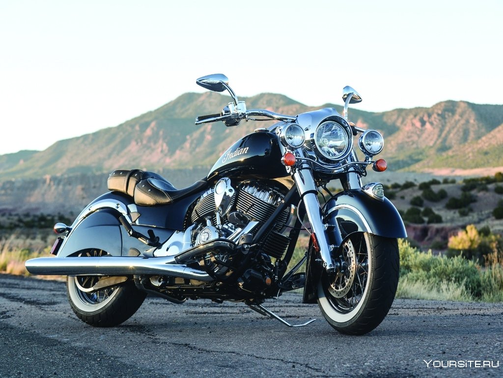 Мотоцикл indian и Harley and Davidson