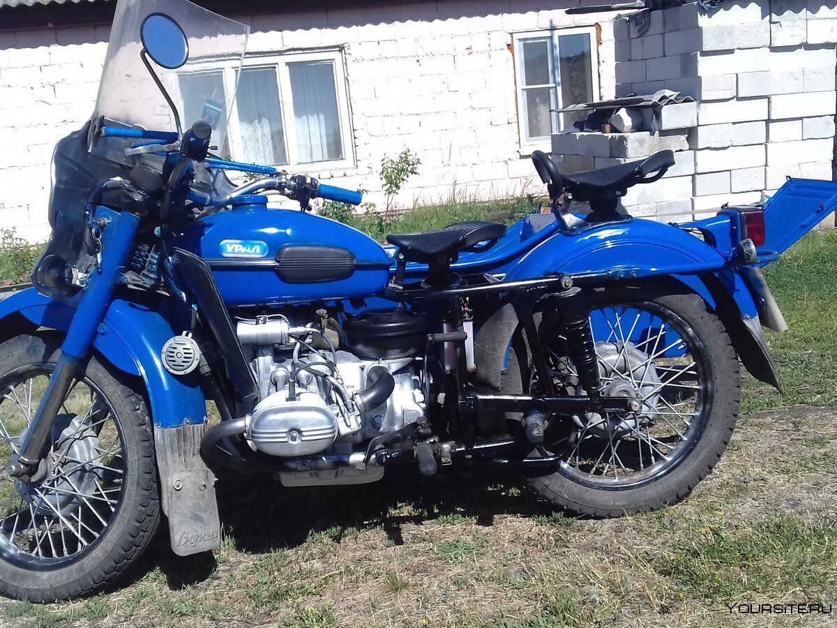 Мотоцикл Урал 8 103 10 синий