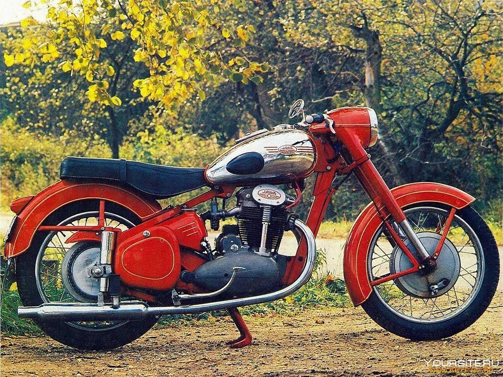 Мотоцикл Ява (Jawa) Советский