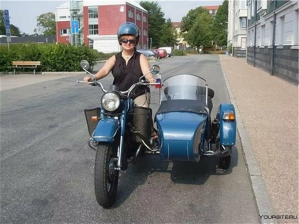 Мотоцикл Урал с люлькой 90