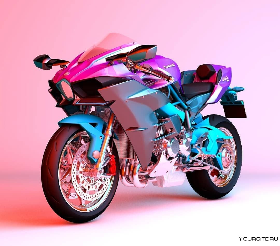 Street Fighter мотоциклы Kawasaki Ninja h2r