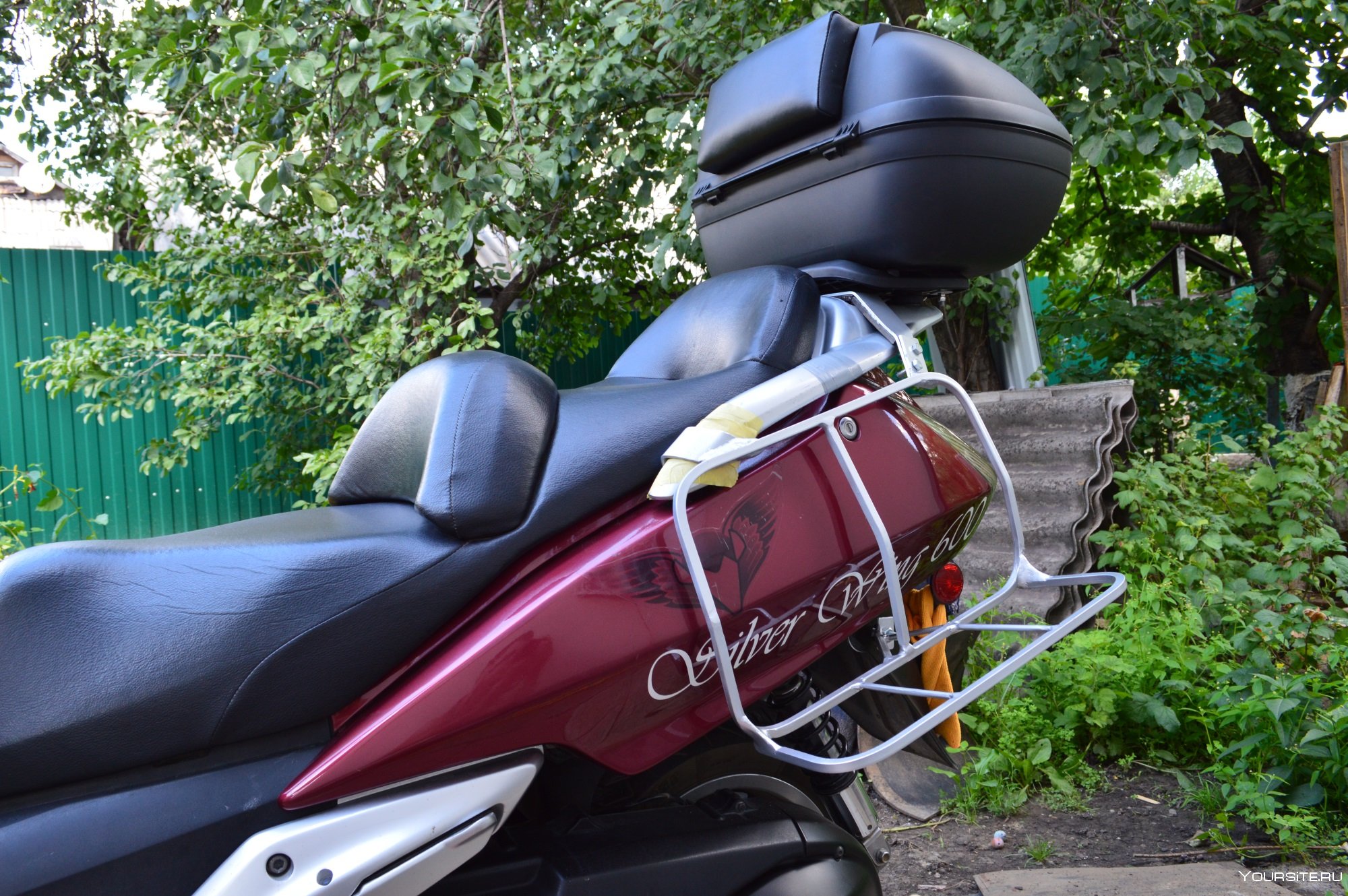 Багажник на скутер Айма Тигер. Как сделать самому?