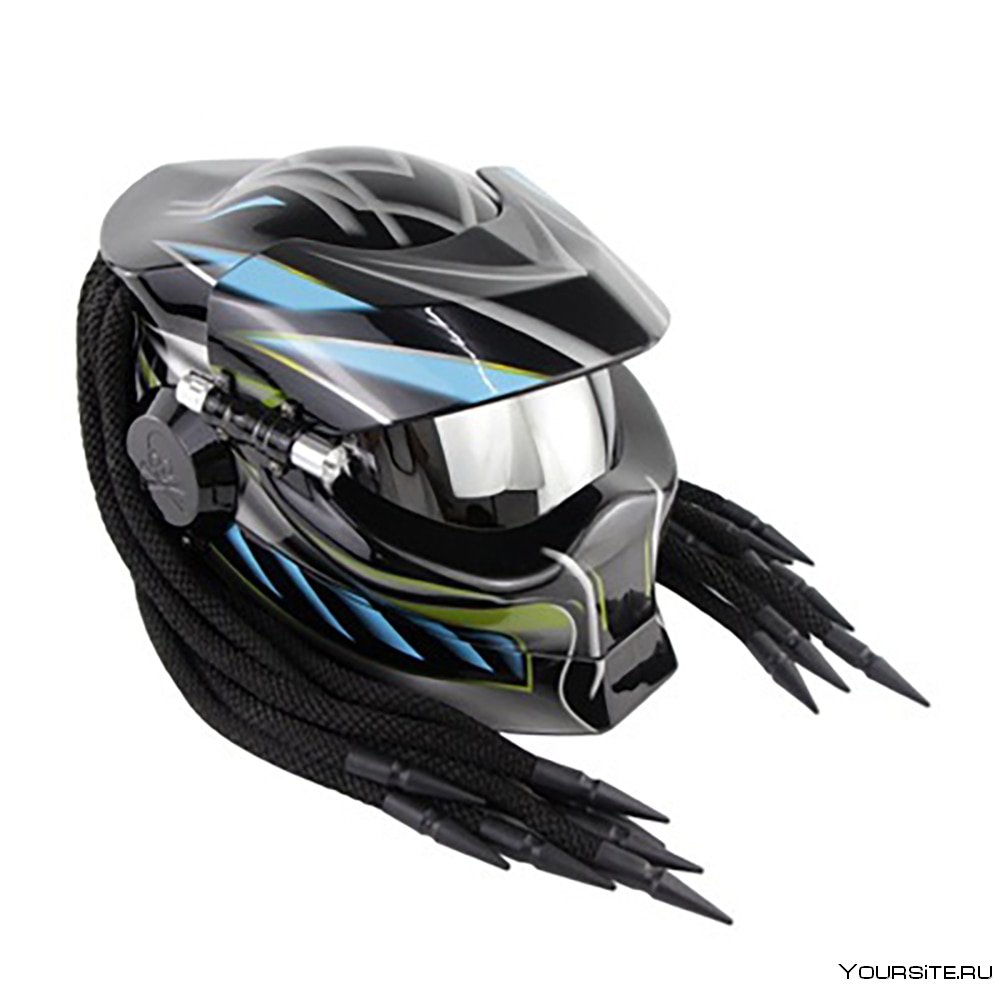 Шлем мотоциклетный предатор