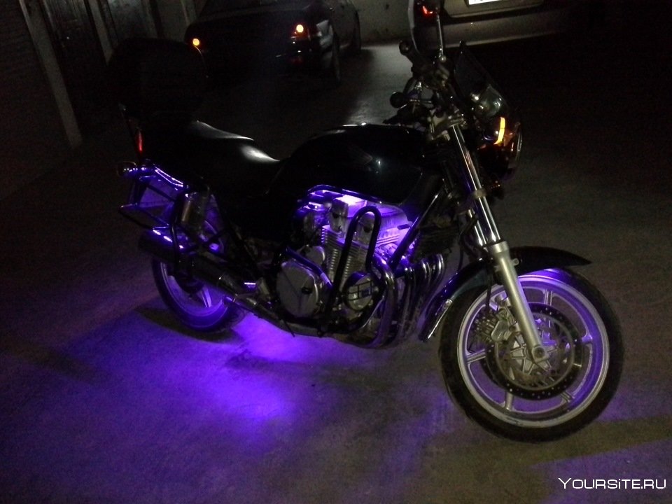Honda 400 CB неон подсветка