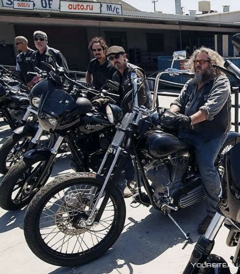 Harley Davidson сыны анархии