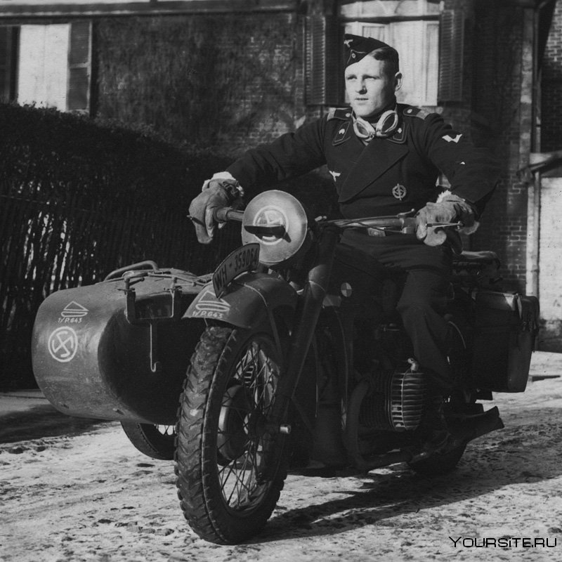 BMW r35 German с коляской
