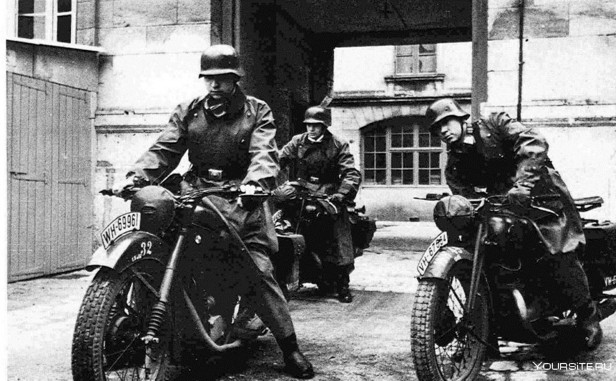 Немецкий мотоцикл 1941