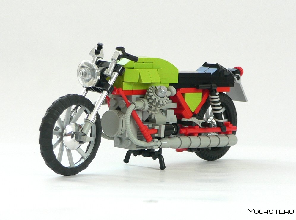 Лего мотоцикл Урал