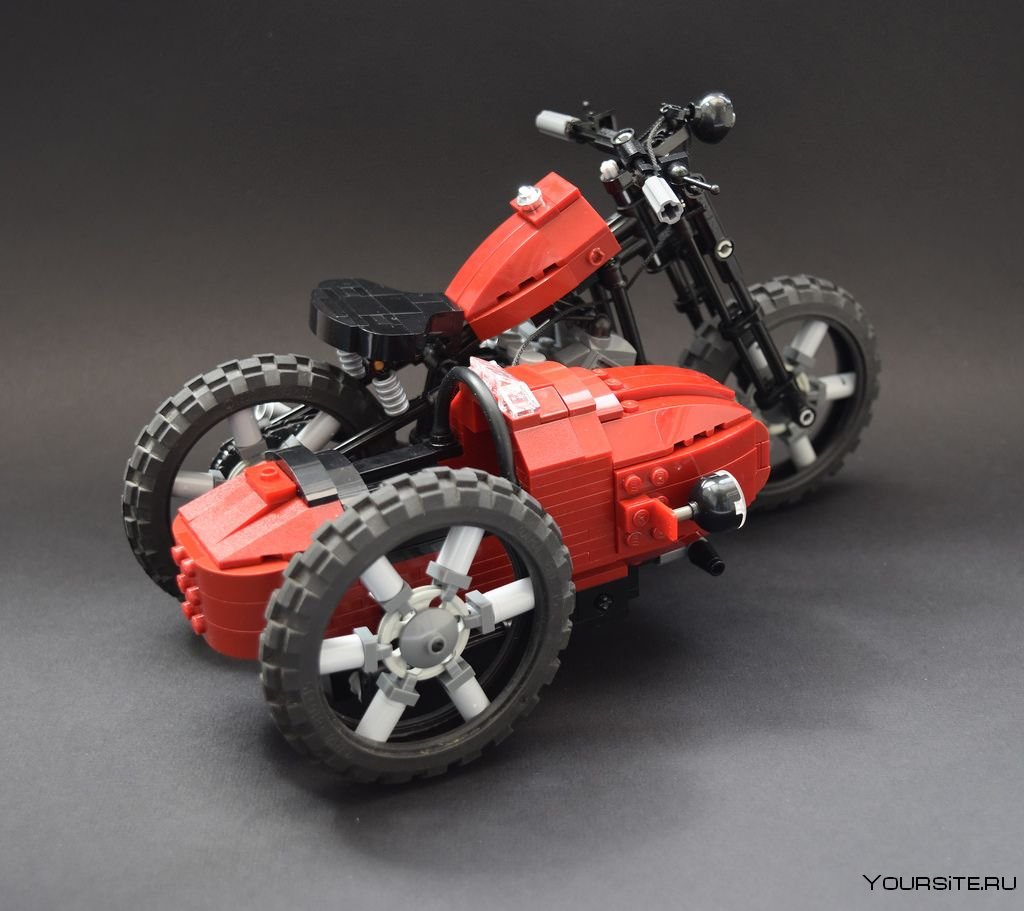 Лего мотоцикл 3710