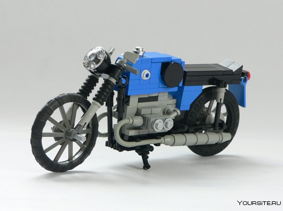 Лего мотоцикл урал