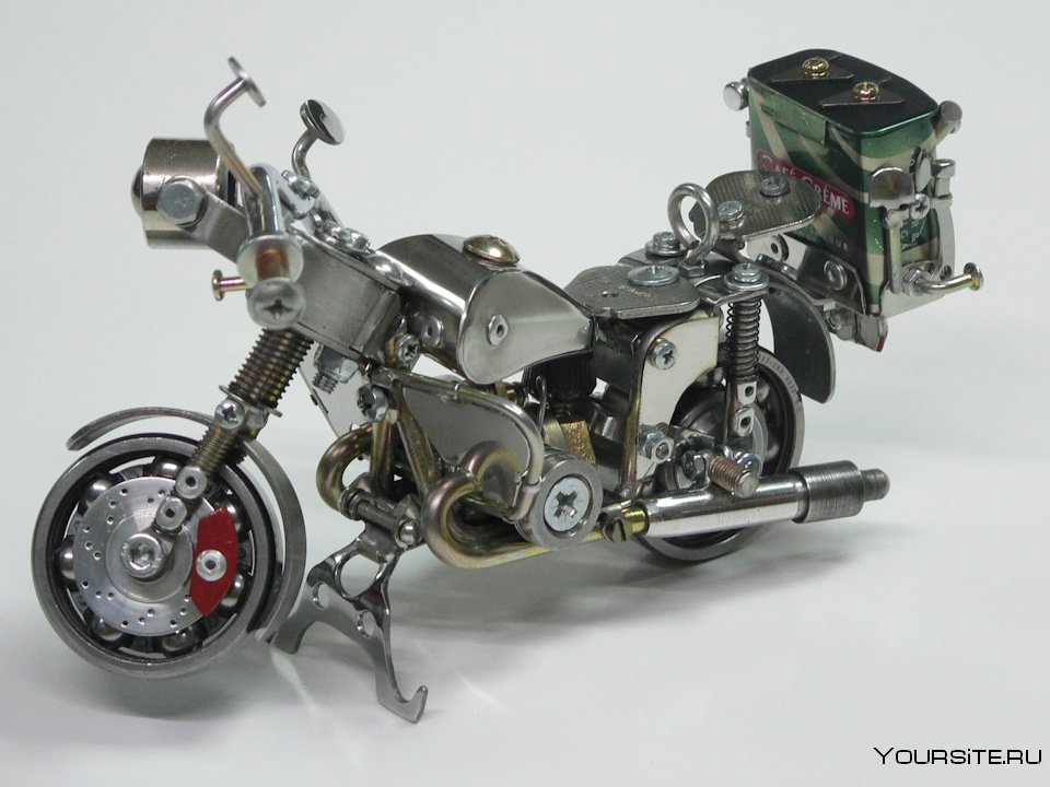 Модели мотоциклов из металла