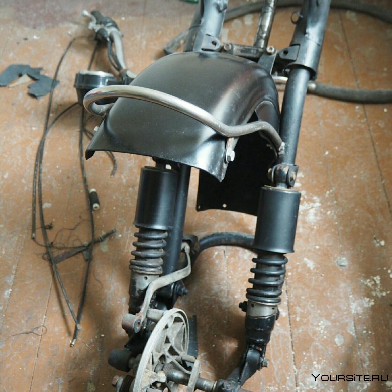 Расширенные траверсы вилки мотоцикла Урал