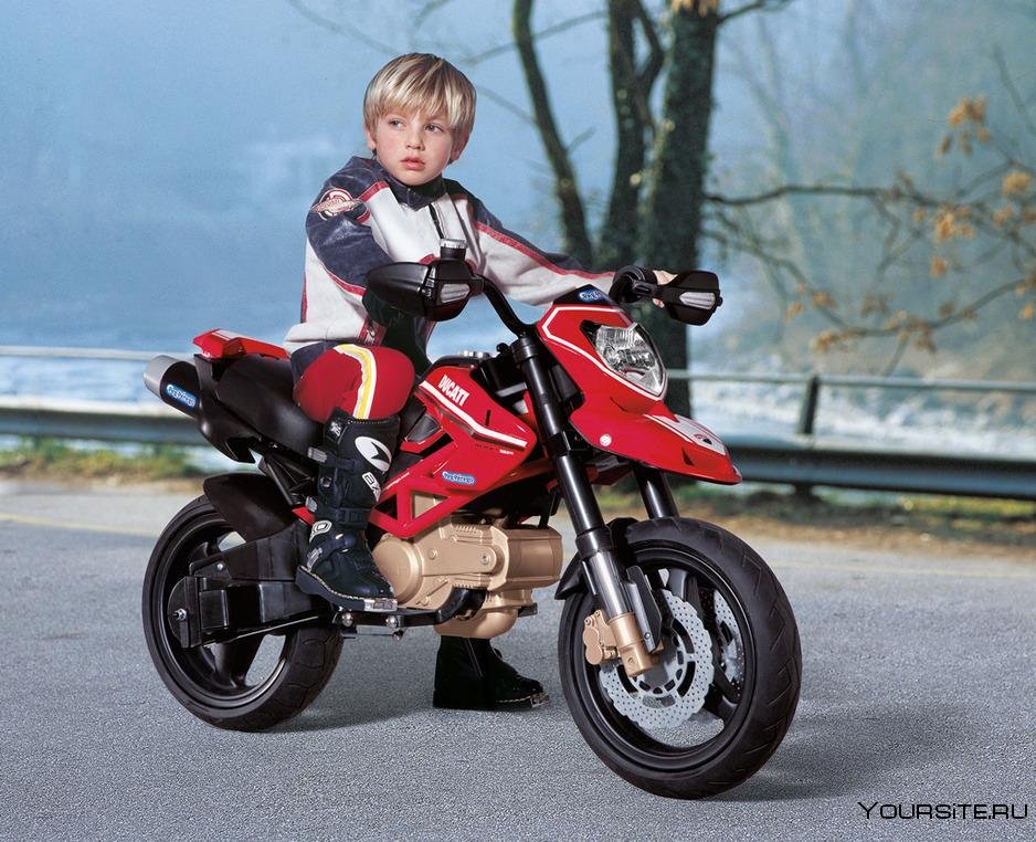 Детский электромотоцикл Ducati GP Valentino Rossi