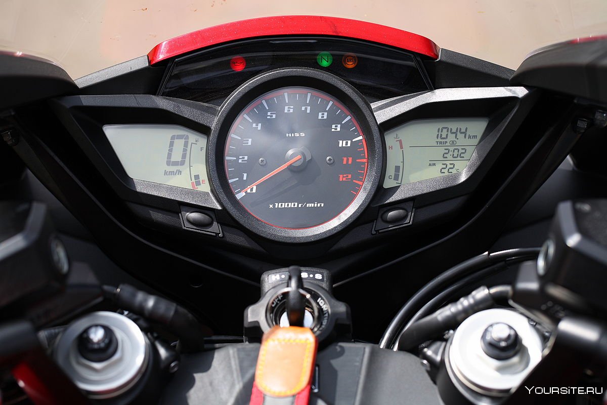 Honda VFR 1200 приборная панель