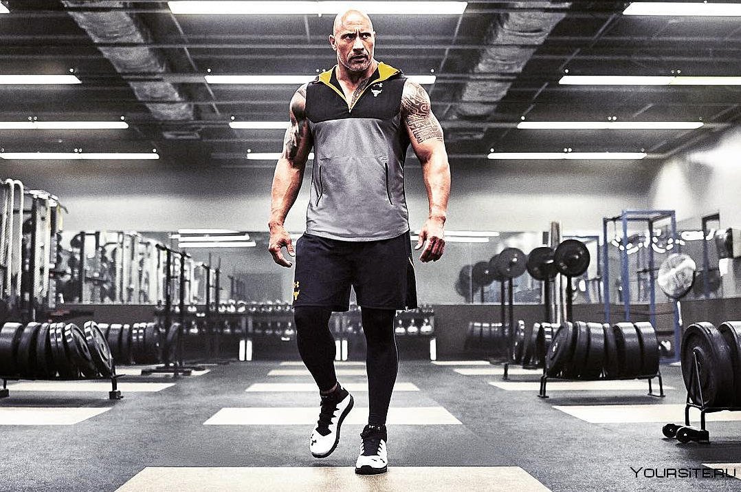 Дуэйн скала Джонсон under Armour
