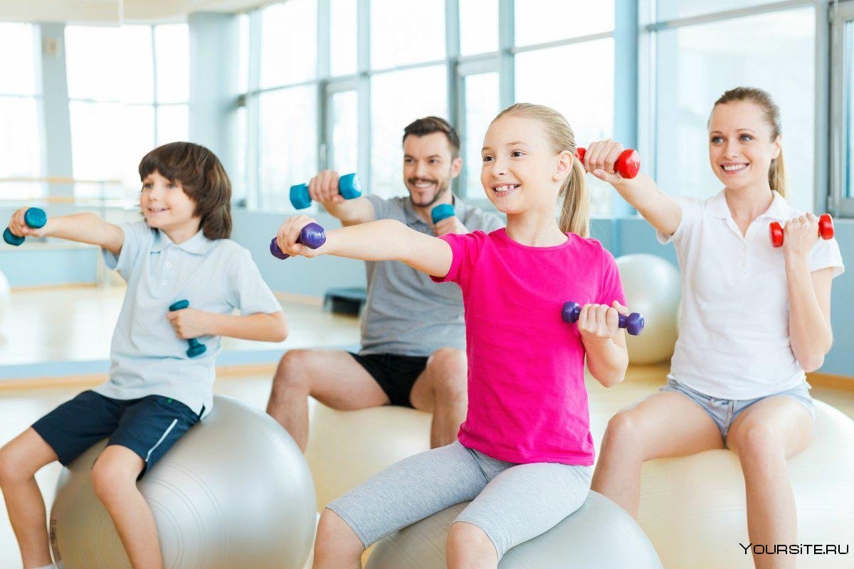 Фитнес занятия для детей