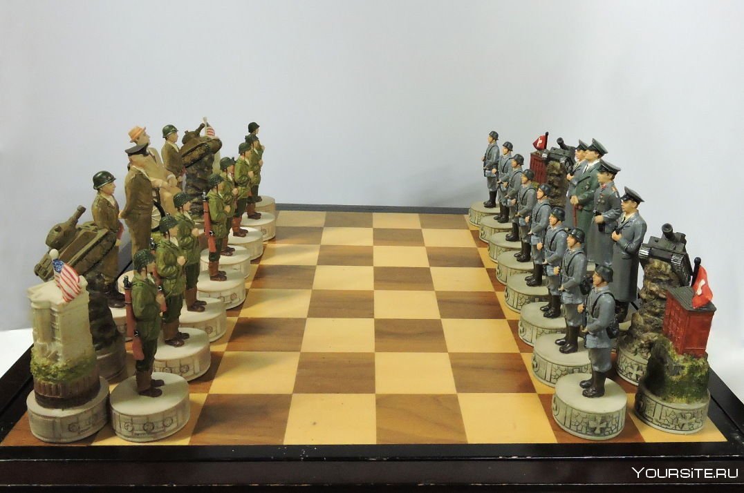 Шахматные фигуры вторая мировая война