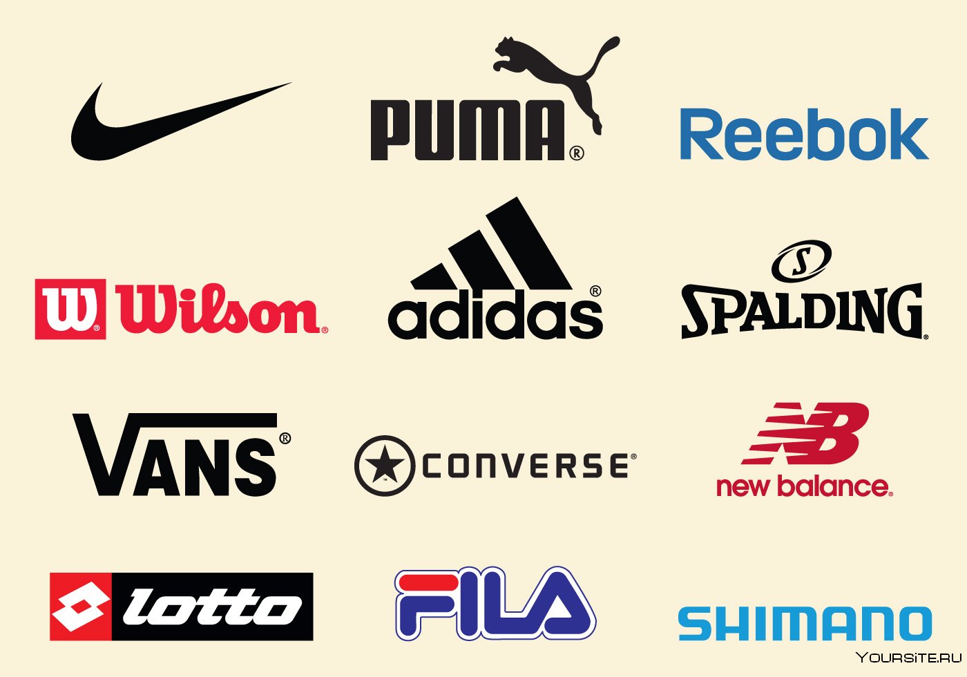 Известные бренды спортивной одежды