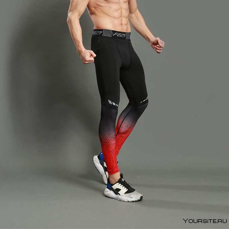 Компрессионные штаны для фитнеса мужские Nike