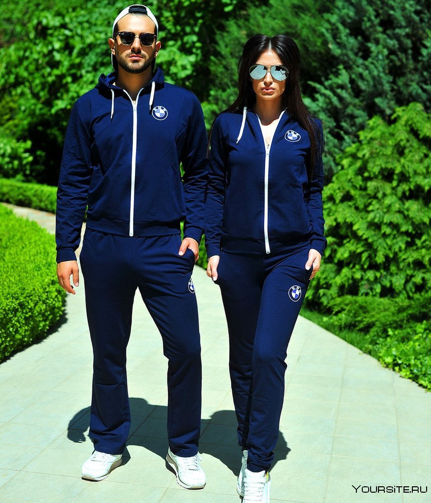 Парные спортивные костюмы для двоих adidas