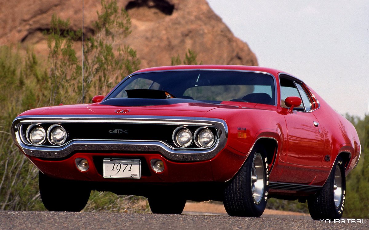 Машина Plymouth Roadrunner GTX