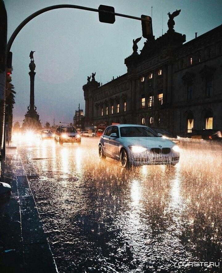 Машина дождь