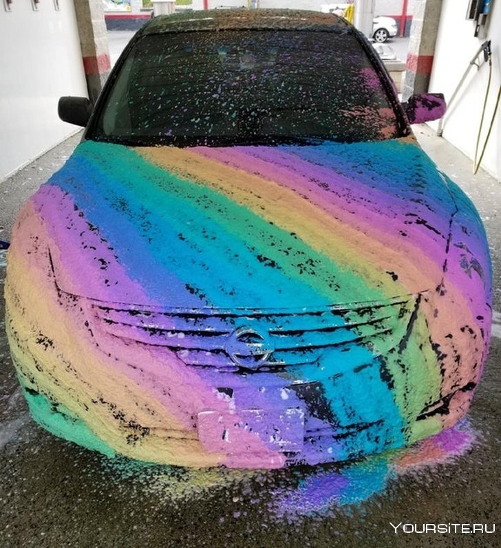 Креативная покраска авто