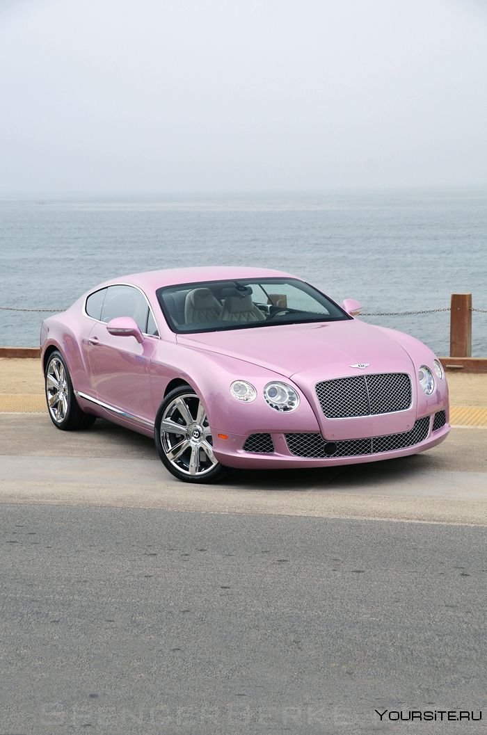 Mersedes SLR розовый матовый