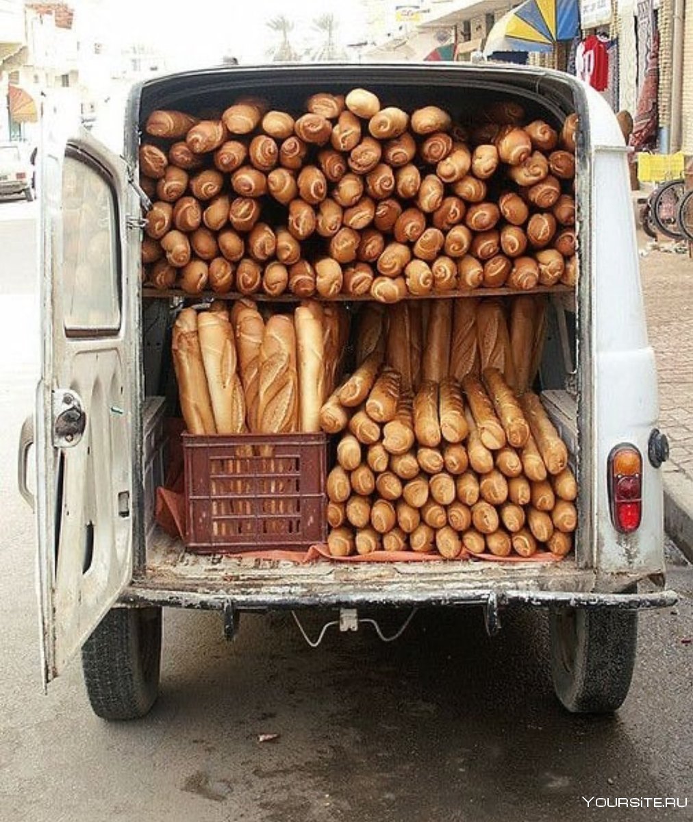 Транспорт для перевозки хлеба