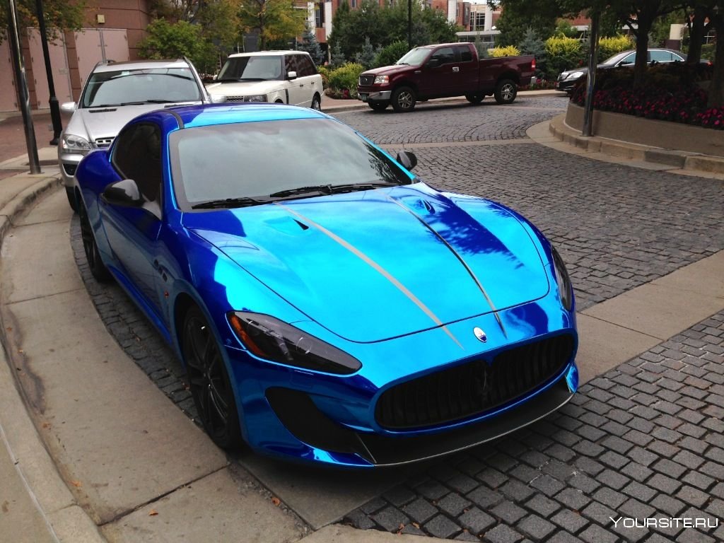Красивый синий цвет для авто