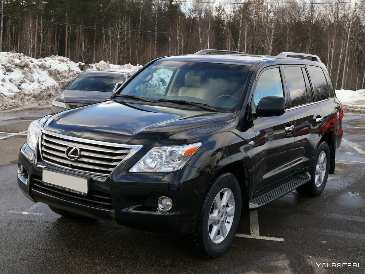 Lexus LX 570 2010 черный