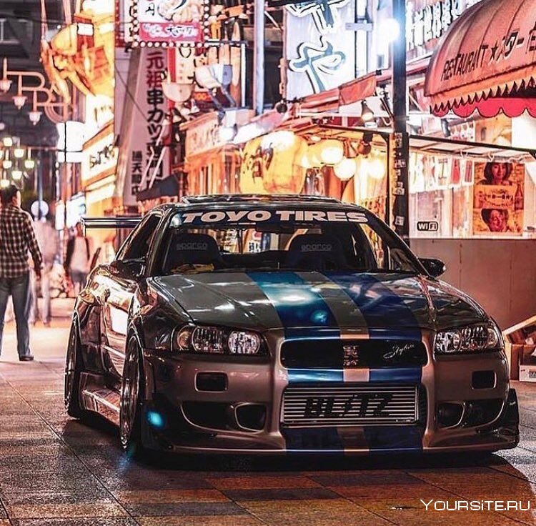 Nissan Skyline GTR r34 Japan Style