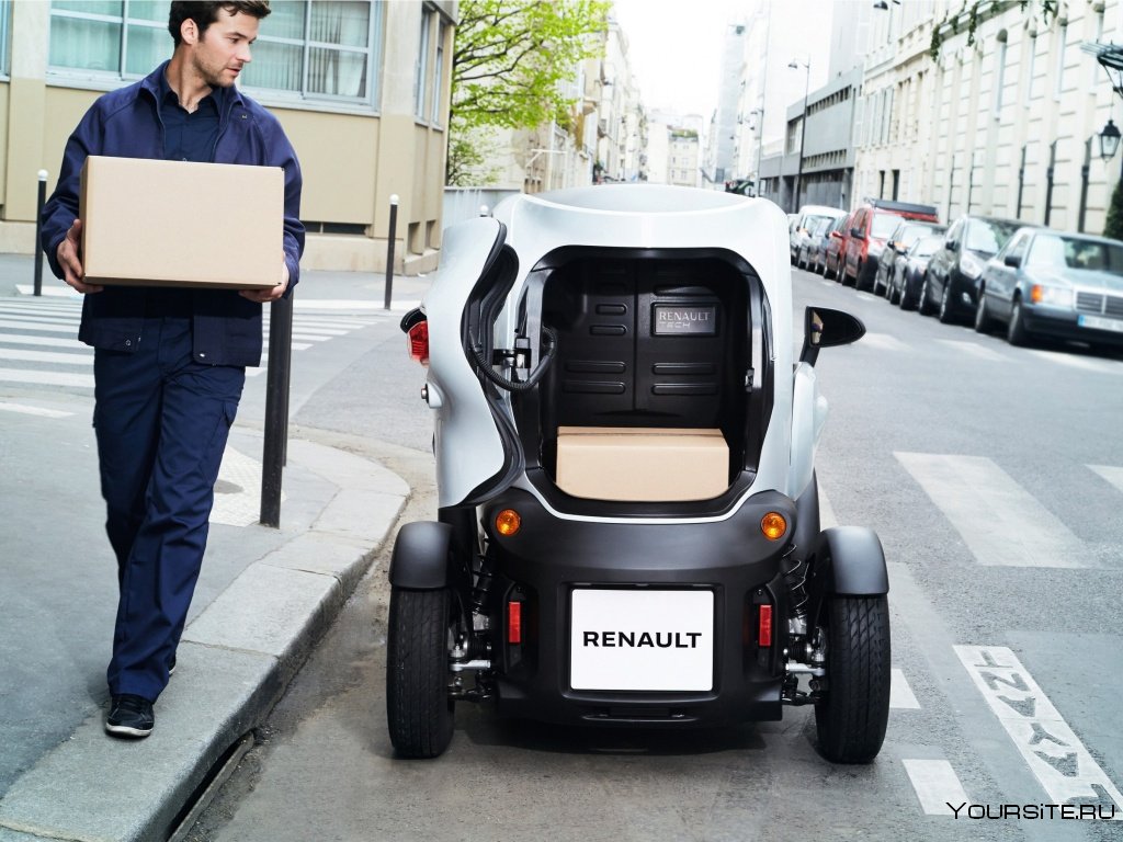 Маленький Рено Twizy