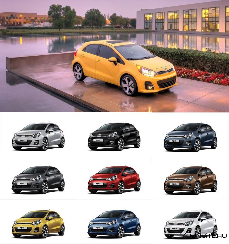 Линейка автомобилей Киа 2020