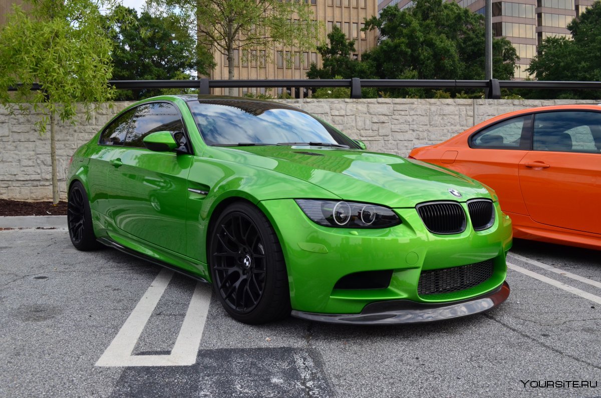 Green BMW 530